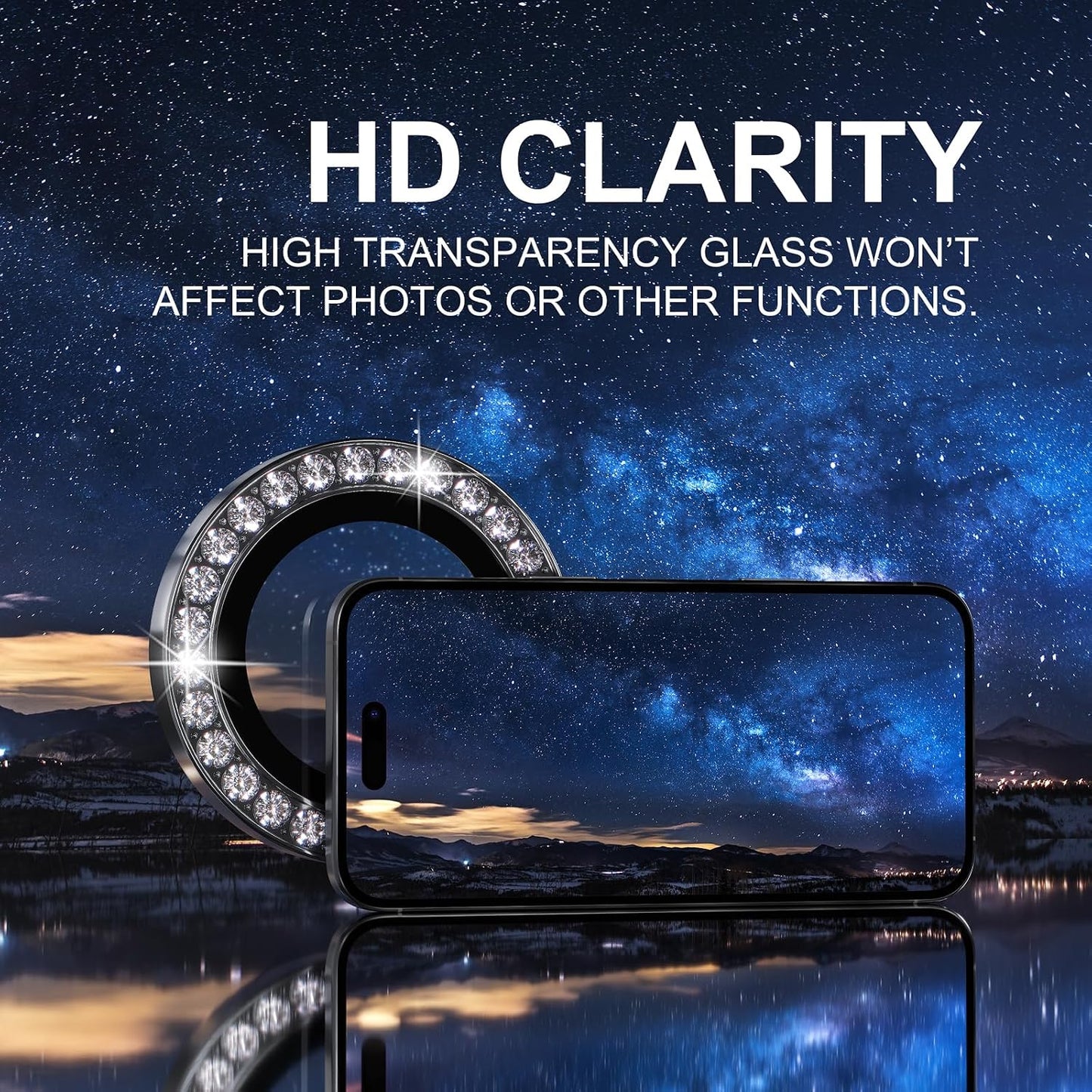 Choiche for iPhone 16 Pro/iPhone 16 Pro Max Camera Lens Protector