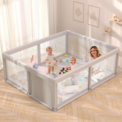 Hiaksedt Baby Playpen 50x50 Inch, Play Pens for Babies and Toddlers