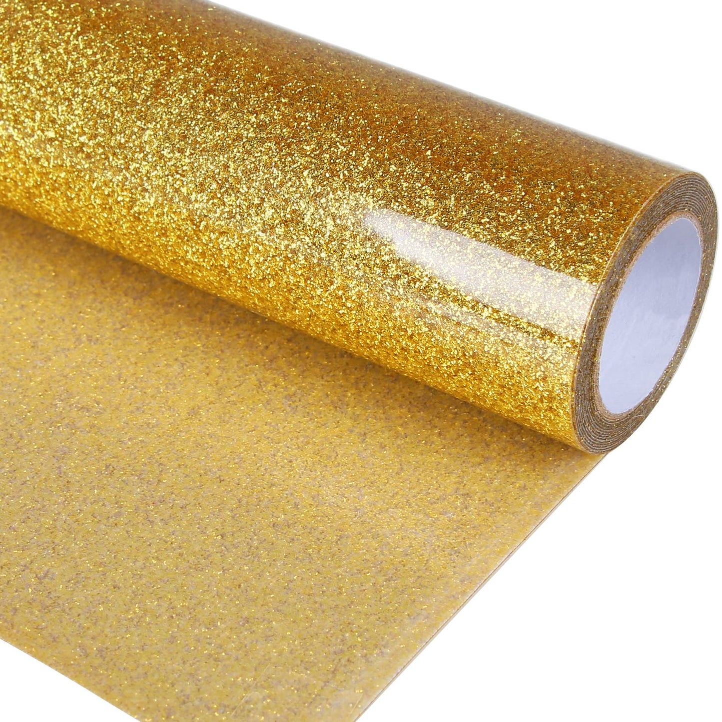 TORC Blush Glitter HTV Heat Transfer Vinyl Roll 12 inch x 5 ft Iron on Vinyl for T Shirts Crafts