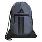 adidas Alliance Sackpack – Drawstring Backpack for Sports, Small Gym Bag, Preloved Teal Green/Black/3, OSFA