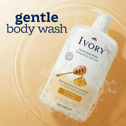 Ivory Body Wash Designed for the Whole Family, Jojoba Scent, 35 oz