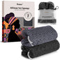 CORATED African Net Sponge with Knots Authentic, Shower Loofah Bath Sponge
