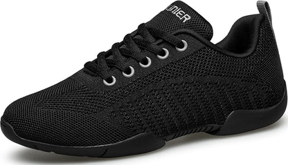 BAXINIER Girls White Cheerleading Shoes