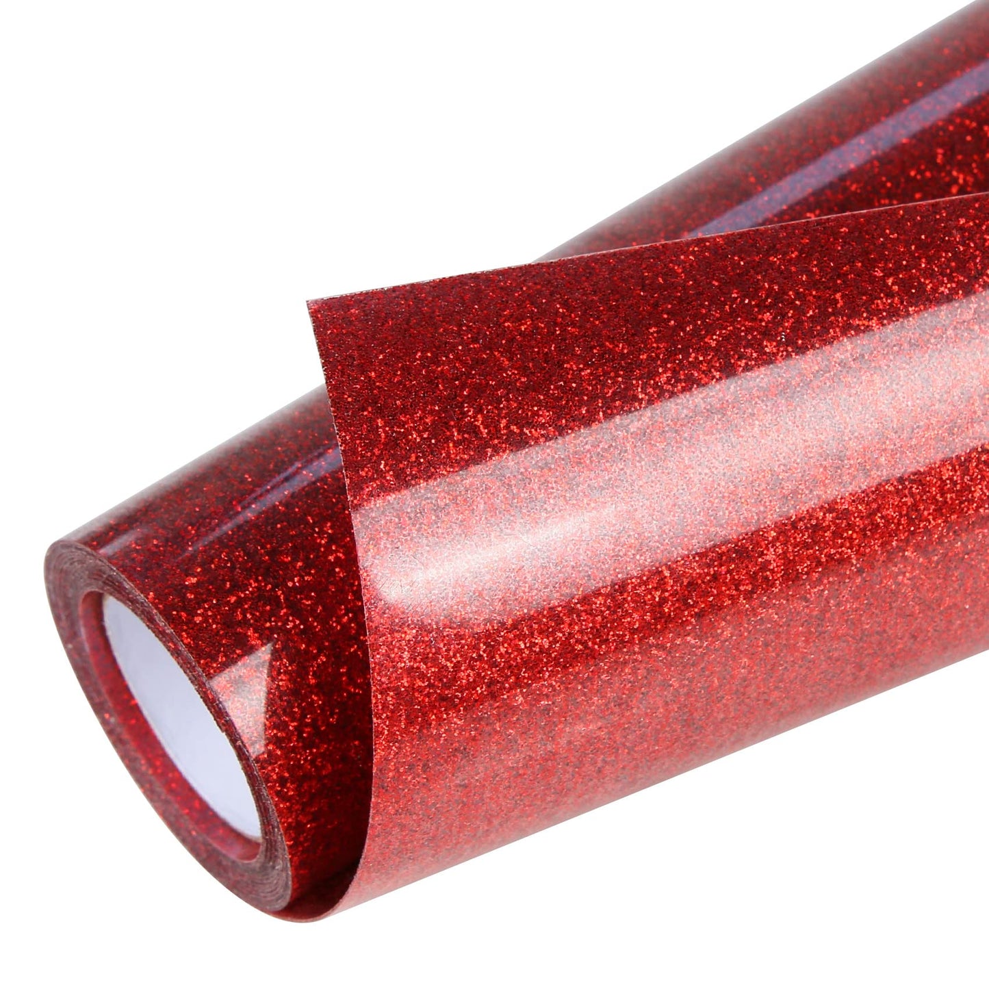 TORC Blush Glitter HTV Heat Transfer Vinyl Roll 12 inch x 5 ft Iron on Vinyl for T Shirts Crafts