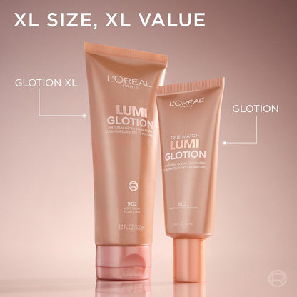 L'Oreal Paris Makeup True Match Lumi Glotion, Natural Glow Enhancer, Illuminator Highlighter, Bronzing Drops For a Sun-Kissed Glow, 903 Medium