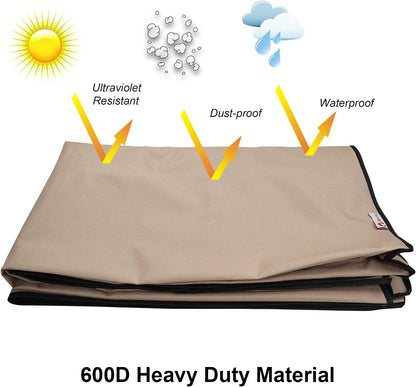 iBirdie Outdoor TV Cover 55 to 58 inch Weatherproof and Waterproof