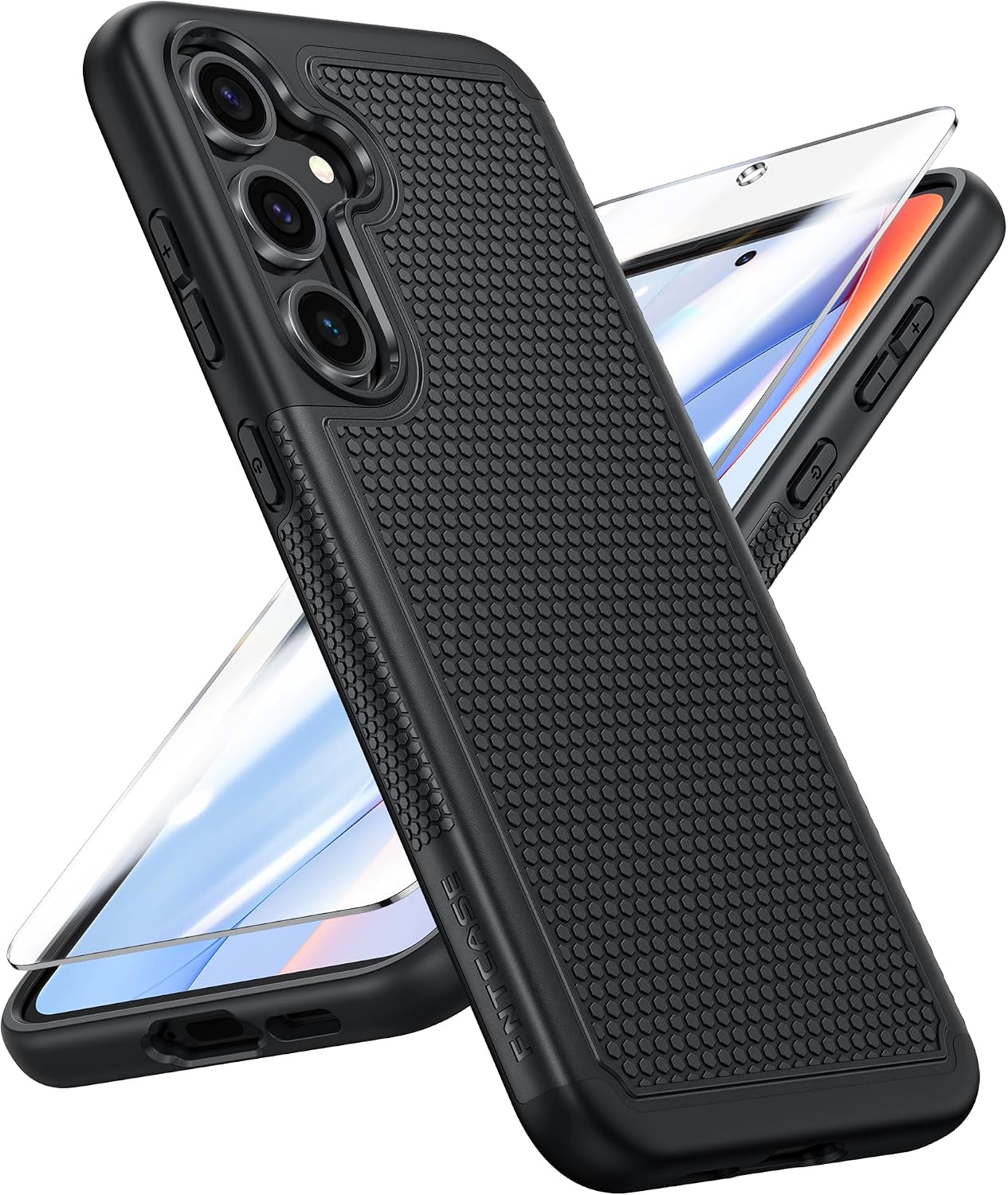 FNTCASE for Google Pixel 10 / Pixel 10 Pro Case: Soft TPU Non Slip Blue