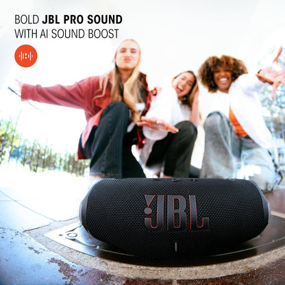JBL Charge 6 Portable Bluetooth Speaker, Waterproof, Drop-Proof - Teal