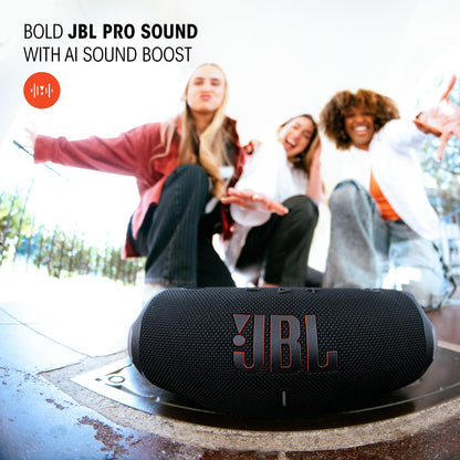 JBL Charge 6 Portable Bluetooth Speaker, Waterproof, Drop-Proof - Teal