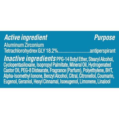 Degree Men Original Antiperspirant Cool Rush Twin Pack Sweat 2 Pack 2.7 oz