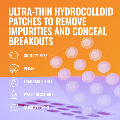 Good Molecules Pimple Patches, Hydrocolloid Patches, 600 Count (60 x 10)