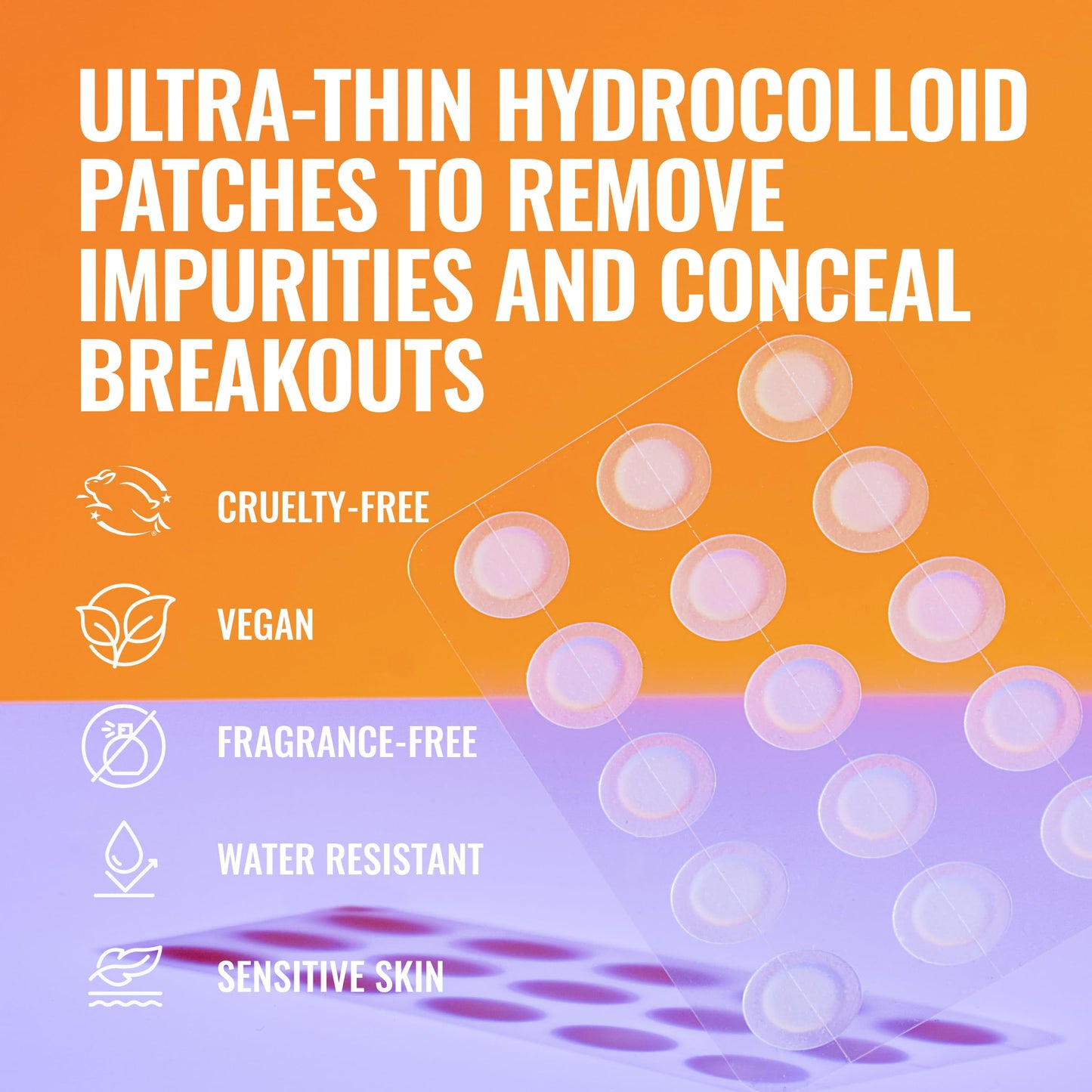 Good Molecules Pimple Patches, Hydrocolloid Patches, 600 Count (60 x 10)