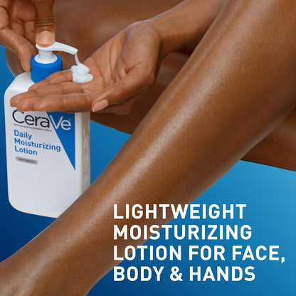 CeraVe Daily Moisturizing Lotion, Face and Body Lotion, Skin care, 19oz
