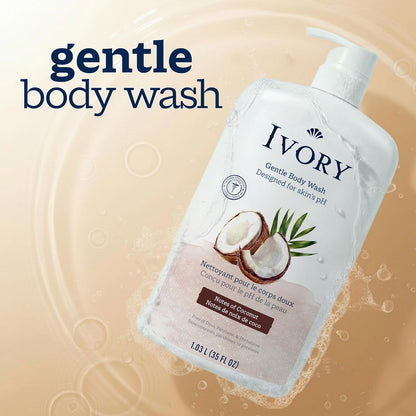 Ivory Body Wash Designed for the Whole Family, Jojoba Scent, 35 oz