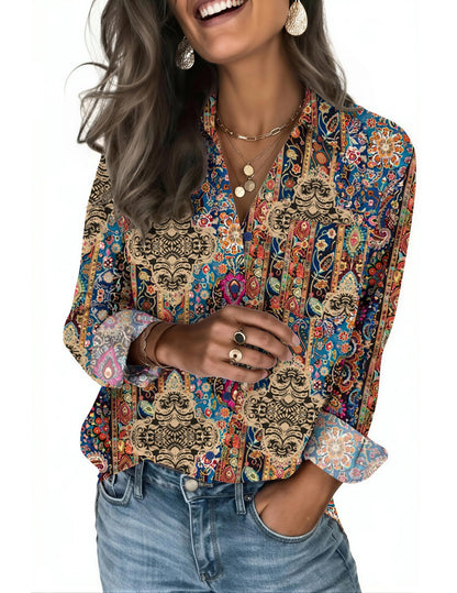 Zeagoo Blouses for Women Long Sleeve Dressy Casual Button Down Shirts