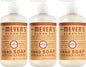MRS. MEYER'S CLEAN DAY Hand Soap, Basil Scent, 12.5 Fl Oz Bottle - 3 Pack