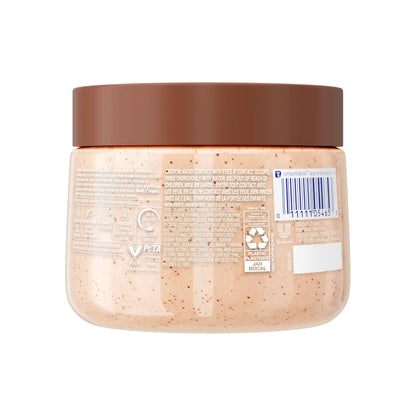 Dove Scrub Macadamia Rice Milk Body Scrub Exfoliates and Deeply 15 oz