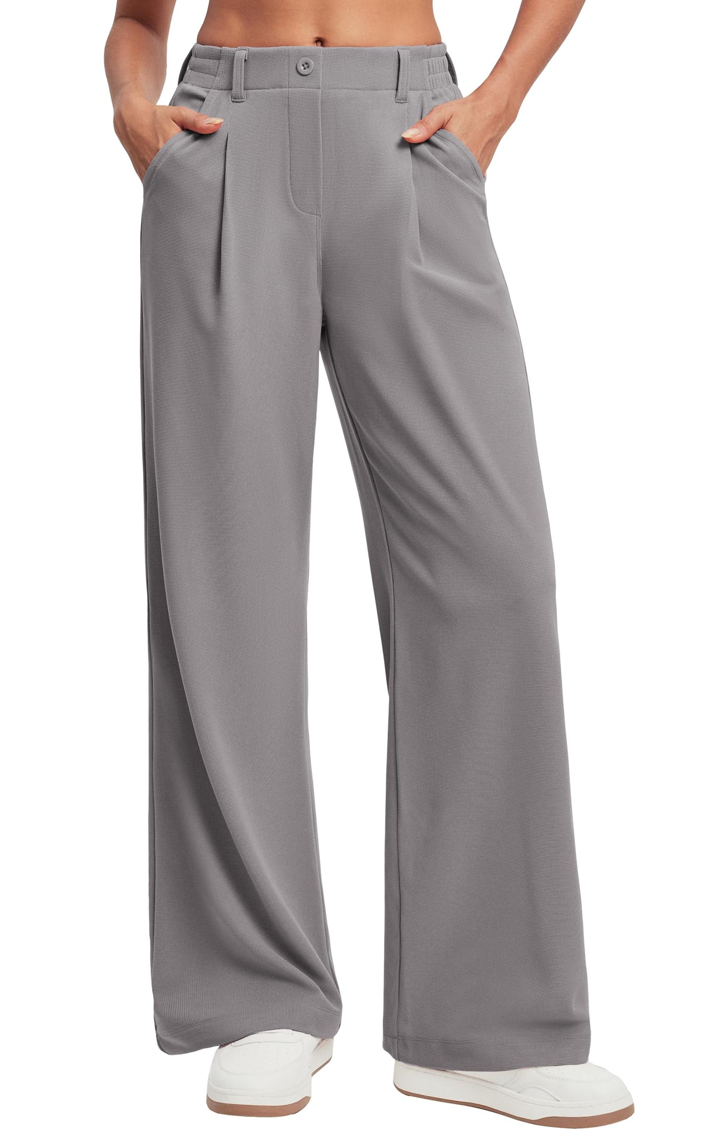 Ewedoos Wide Leg Dress Work Pants for Women Business Casual Office Outfits
