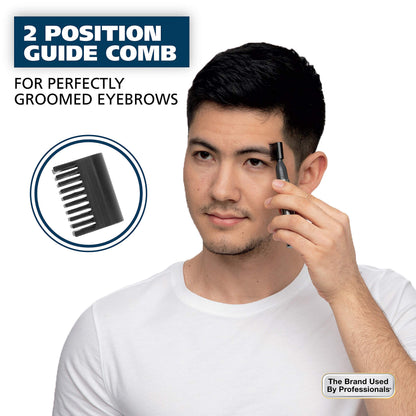 Wahl Micro Groomsman Battery Personal Trimmer for Eyebrows, Nose & Ear