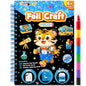 FUNNYB&G Foil Art Craft Kit for Kids, Sparkly Birthday Gift Toy for Boys