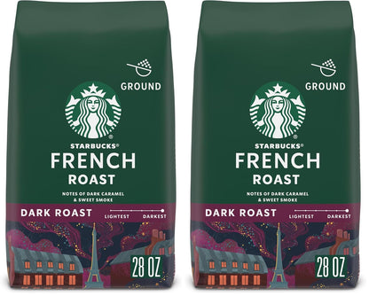 Starbucks Ground Coffee, Dark Roast Coffee, Italian Roast, 100% Arabica, 1 bag (18 oz)