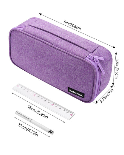 YOKUMA Pencil Case Big Capacity Pencil Pouch Bag Box for Girls Boys Gift