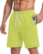 Breathable Mesh Mens Athletic Shorts Loose-Fit Quick Dry Running Gym Shorts