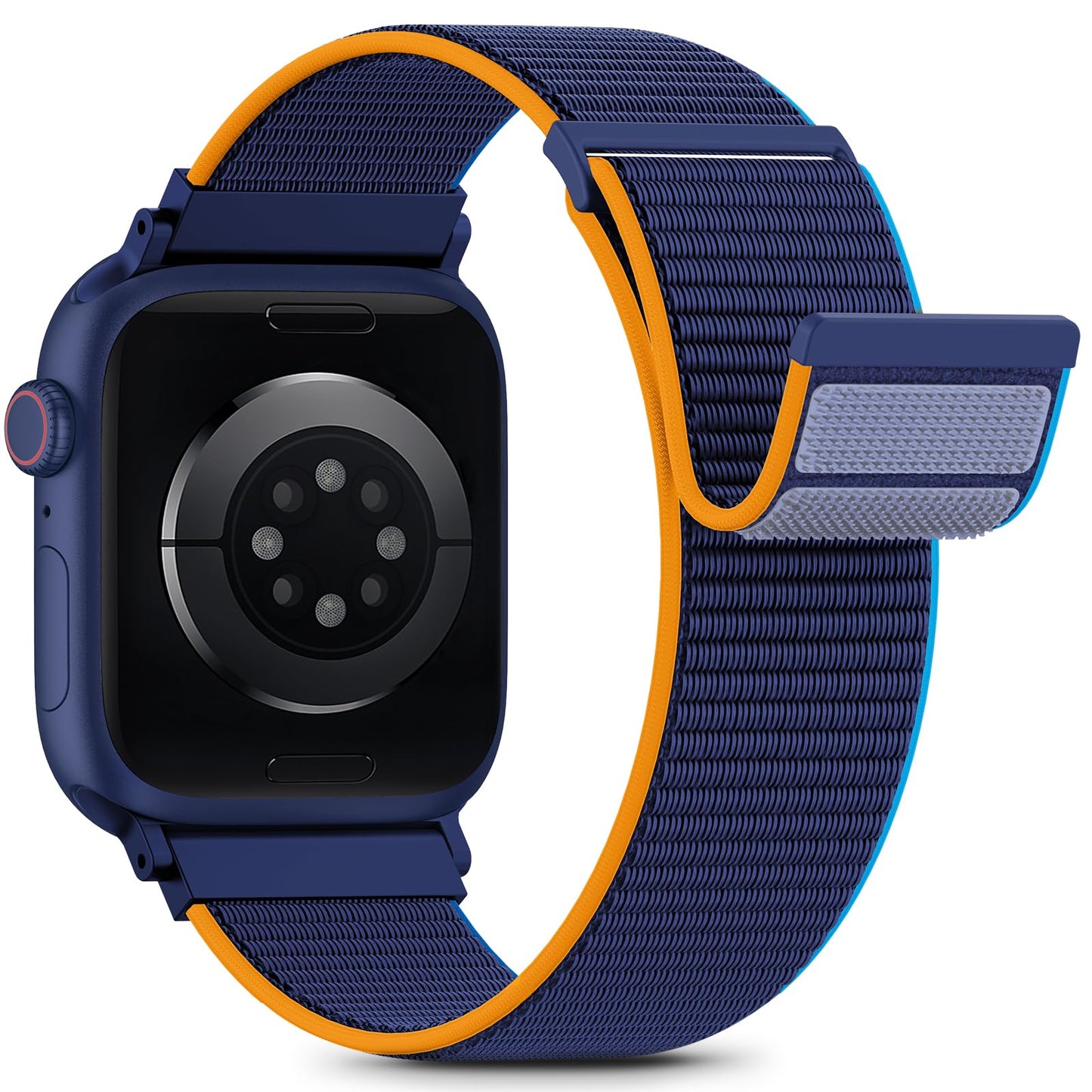 Nylon Loop Sport Band Compatible with Apple Watch Bands 38mm 40mm 41mm 42mm for Women Men, iWatch Wrist Straps for Se, Series 11 10 9 8 7, Breathable, Soft Band Ideal for Outdoor