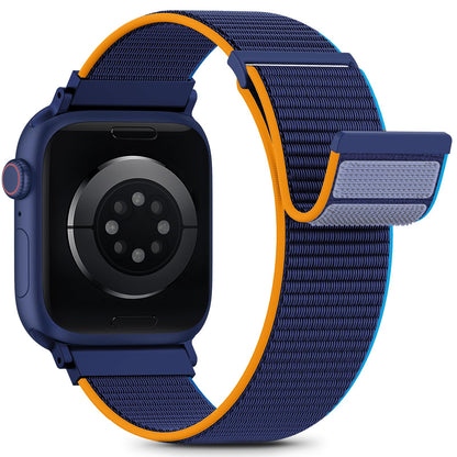 Nylon Loop Sport Band Compatible with Apple Watch Bands 38mm 40mm 41mm 42mm for Women Men, iWatch Wrist Straps for Se, Series 11 10 9 8 7, Breathable, Soft Band Ideal for Outdoor