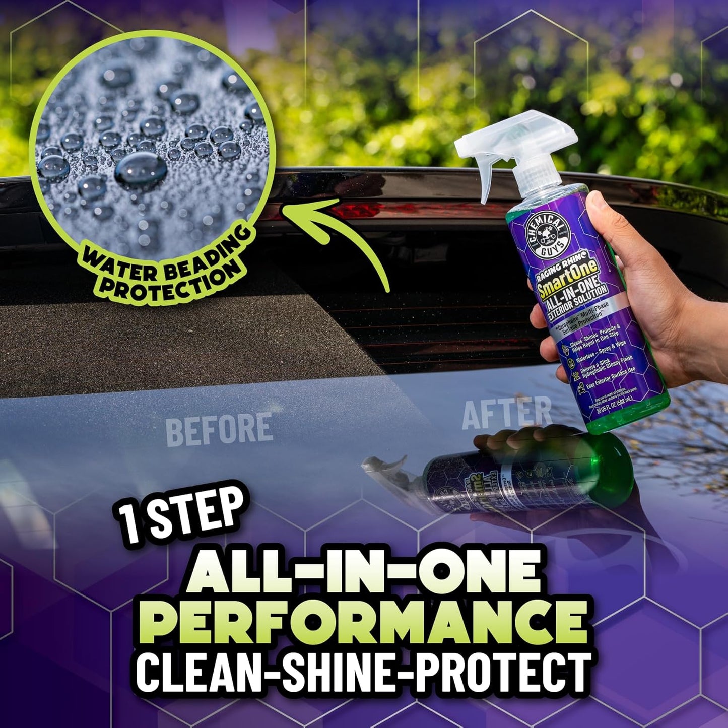 Chemical Guys, Total Interior Cleaner, Protectant & Car Detailer, 16 oz