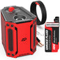AutoLine Pro HyperSmoke™ Automotive Smoke Machine EVAP Vacuum Leak Tester – Adjustable Pressure – OEM Approved Smoke Fluid – Built-in Air Compressor Motor – Includes Cone and Gas Cap EVAP Adapter.