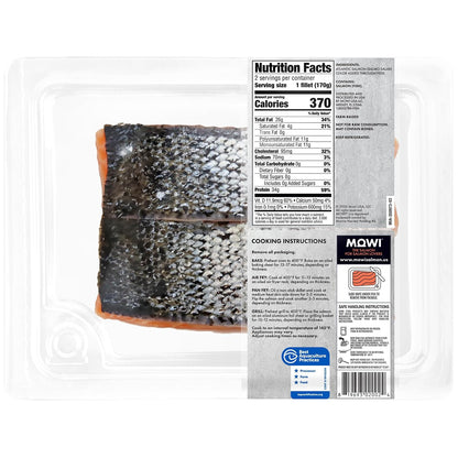MOWI Atlantic Salmon 12oz, 2 Portions, Fresh Never Frozen