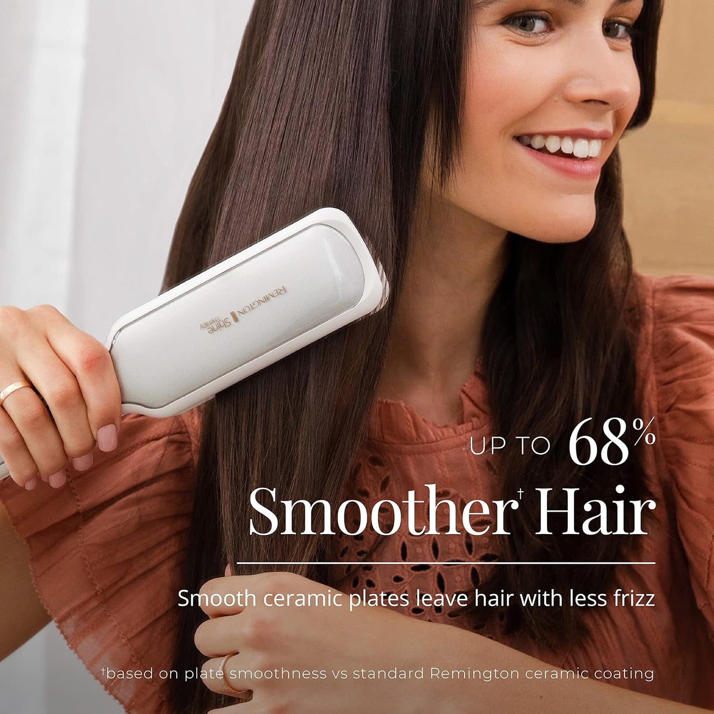 Remington Shine Therapy 1 Inch Hair Straightener, Argan Oil & Keratin