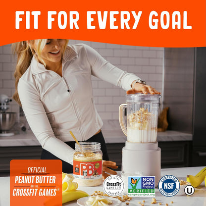 PBfit Classic Peanut Butter Powder 30 Oz, Peanut Spread with 8g Protein
