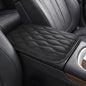 Amiss Car Center Console Cover, Upgraded Leather Car Armrest Cushion with 2 Storage Pockets, Universal Waterproof Cushion Pad, Non-Slip Car Interior Accessories, Fits Most Sedans SUVs Trucks (Black)
