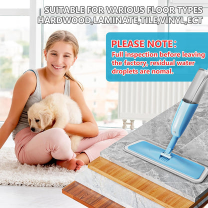 Spray Wet Mops for Floor Cleaning: Hardwood Floor Mop Refillable Dust Mop