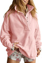 Gacaky Sweatshirt for Women Oversized Henley Neck Pullover Top Fall Outfits