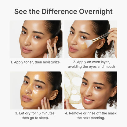 medicube Wrapping Mask Collagen - Overnight Peel Off Facial Mask