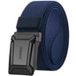 JUKMO Men's Stretch Tactical Belt, 1.5" Elastic Nylon Web with Flip Buckle