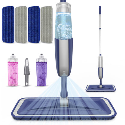 Spray Wet Mops for Floor Cleaning: Hardwood Floor Mop Refillable Dust Mop