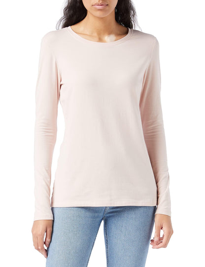 Amazon Essentials Women's Regular-Fit Long-Sleeve Crewneck T-Shirt