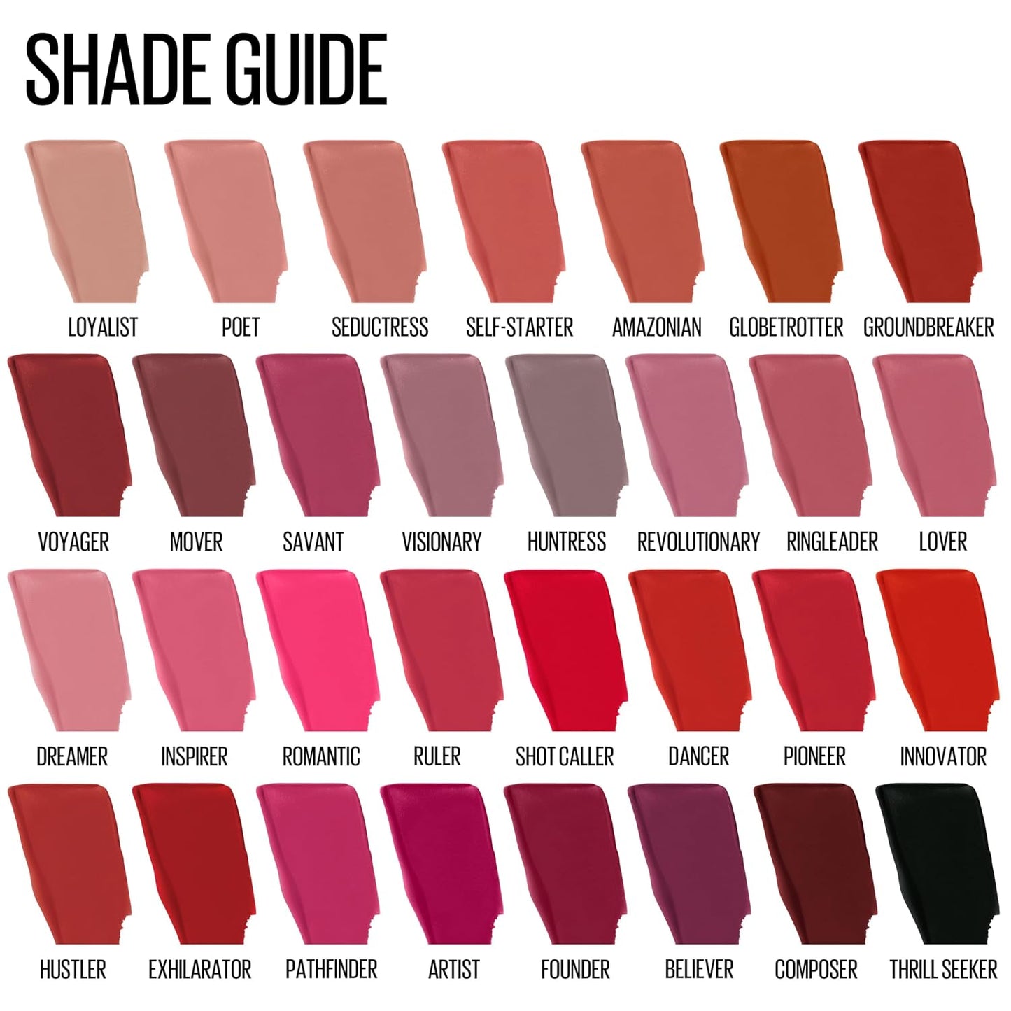 Maybelline Super Stay Matte Ink Liquid Lipstick Makeup, Long Lasting High Impact Color, Up to 16H Wear, Mover, Brown, 1 Count, Packaging May Vary