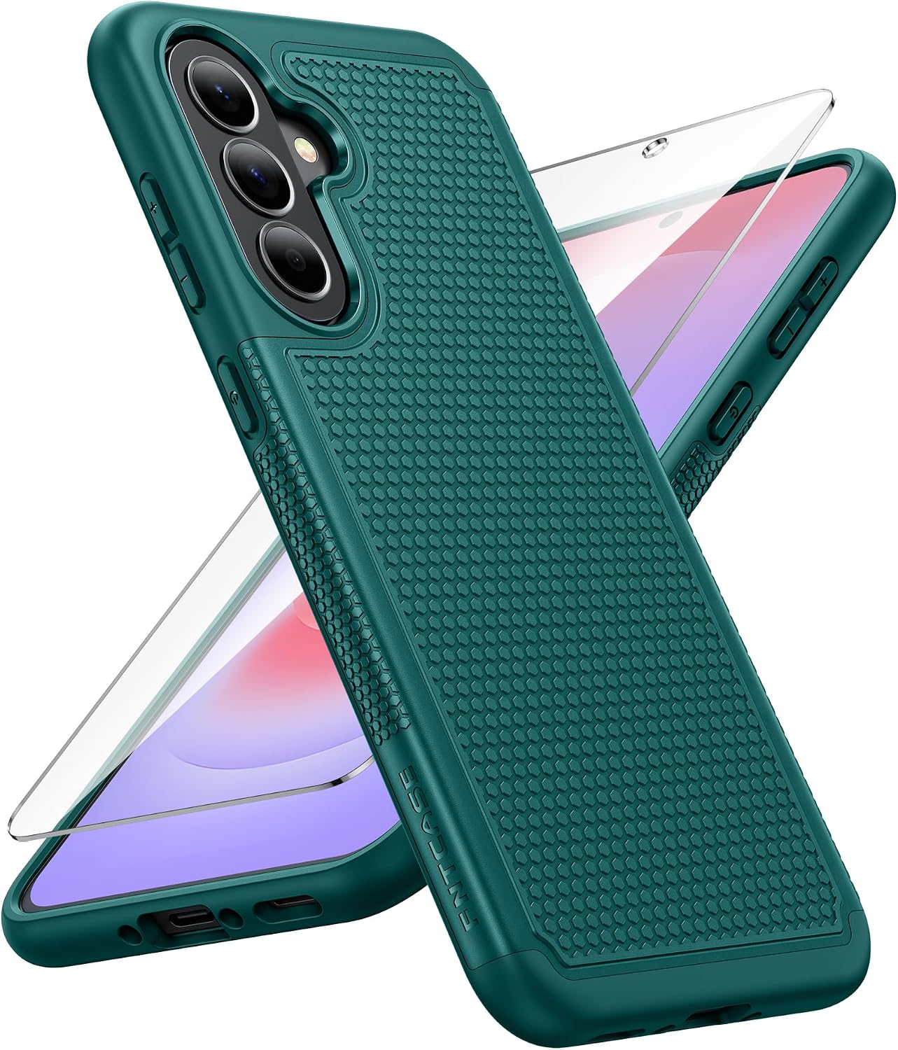 FNTCASE for Google Pixel 10 / Pixel 10 Pro Case: Soft TPU Non Slip Blue
