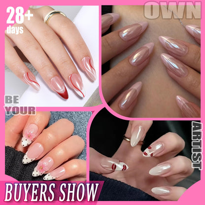 UNA GELLA 9 in 1 Gel Nail Glue U V Super Hold for Gel Nails Tips 10ml