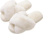 Evshine Memory Foam Fuzzy House Slippers for Women