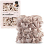 Kitsch Ultra-Petite Satin Scrunchies for Women - Eucalyptus, 6pcs