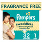 Pampers Swaddlers Baby Diapers, Size 5, 132 Count