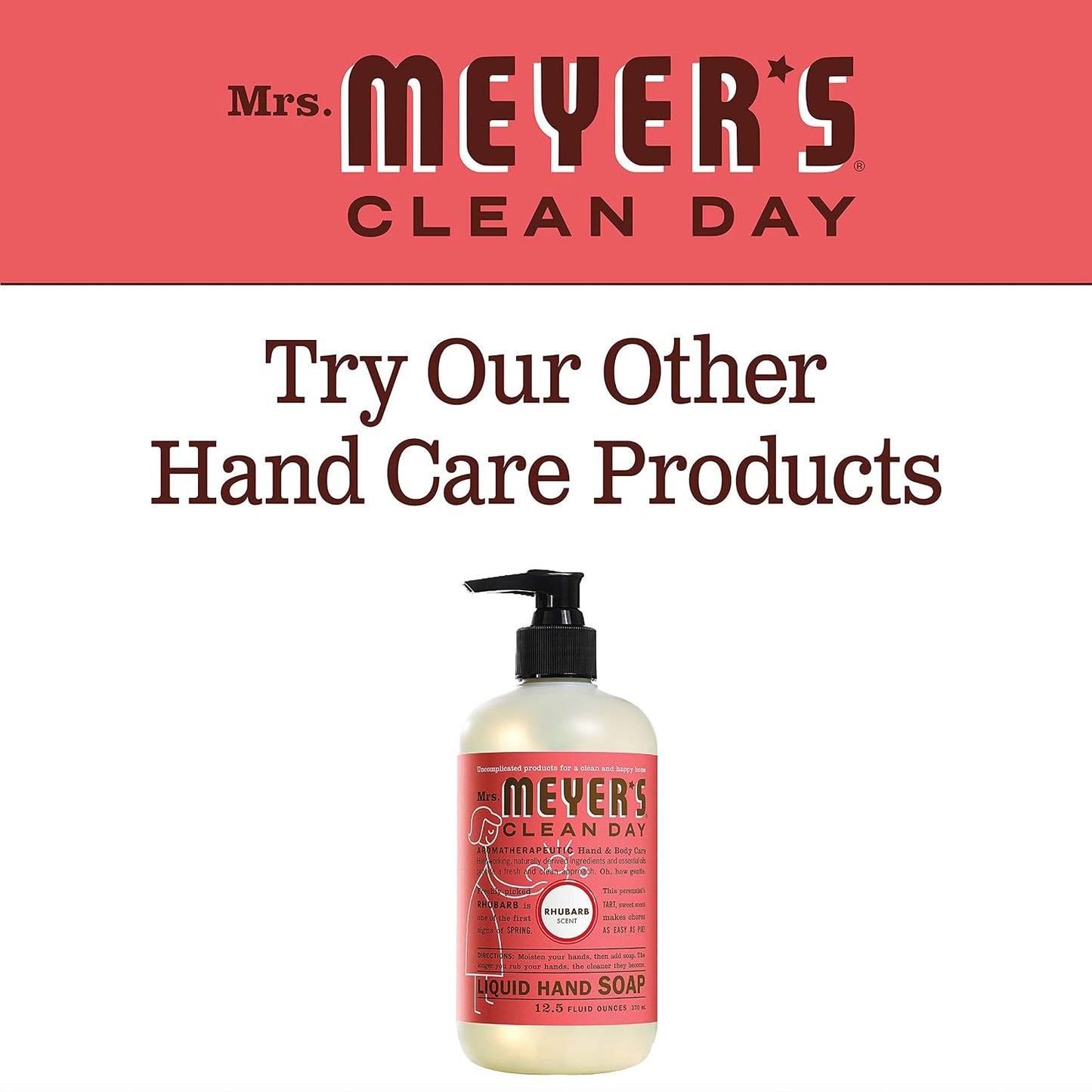 Mrs. Meyer's Clean Day, Hand Soap, Lavender Scent, 12.5 Fl Oz