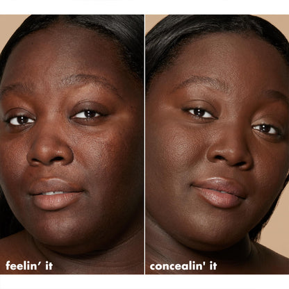 e.l.f. Hydrating Camo Concealer, Covers Blemishes & Under-Eye Circles, Full-Coverage & Delivers A Satin Finish, Vegan & Cruelty-Free, Light Ivory