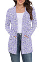Yincro Women Lightweight Cardigan Long Sleeve Open Front with Pockets S-3XL